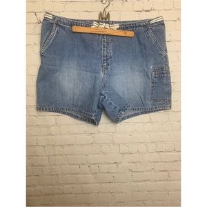 Vintage High-Waisted Jean Shorts